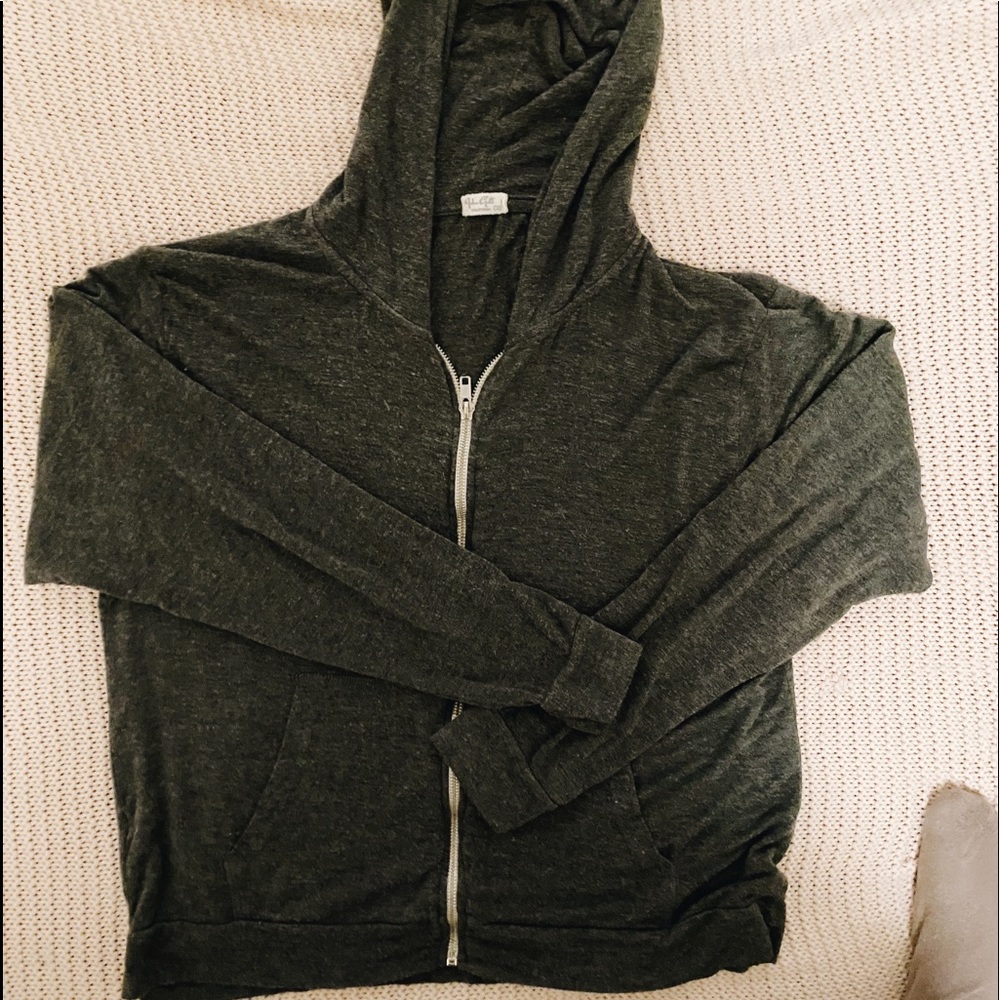 Brandy Melville Zip Up